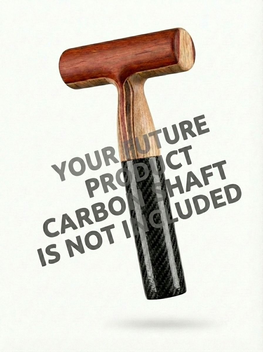 EXCLUSIVE T-Grip custom wood