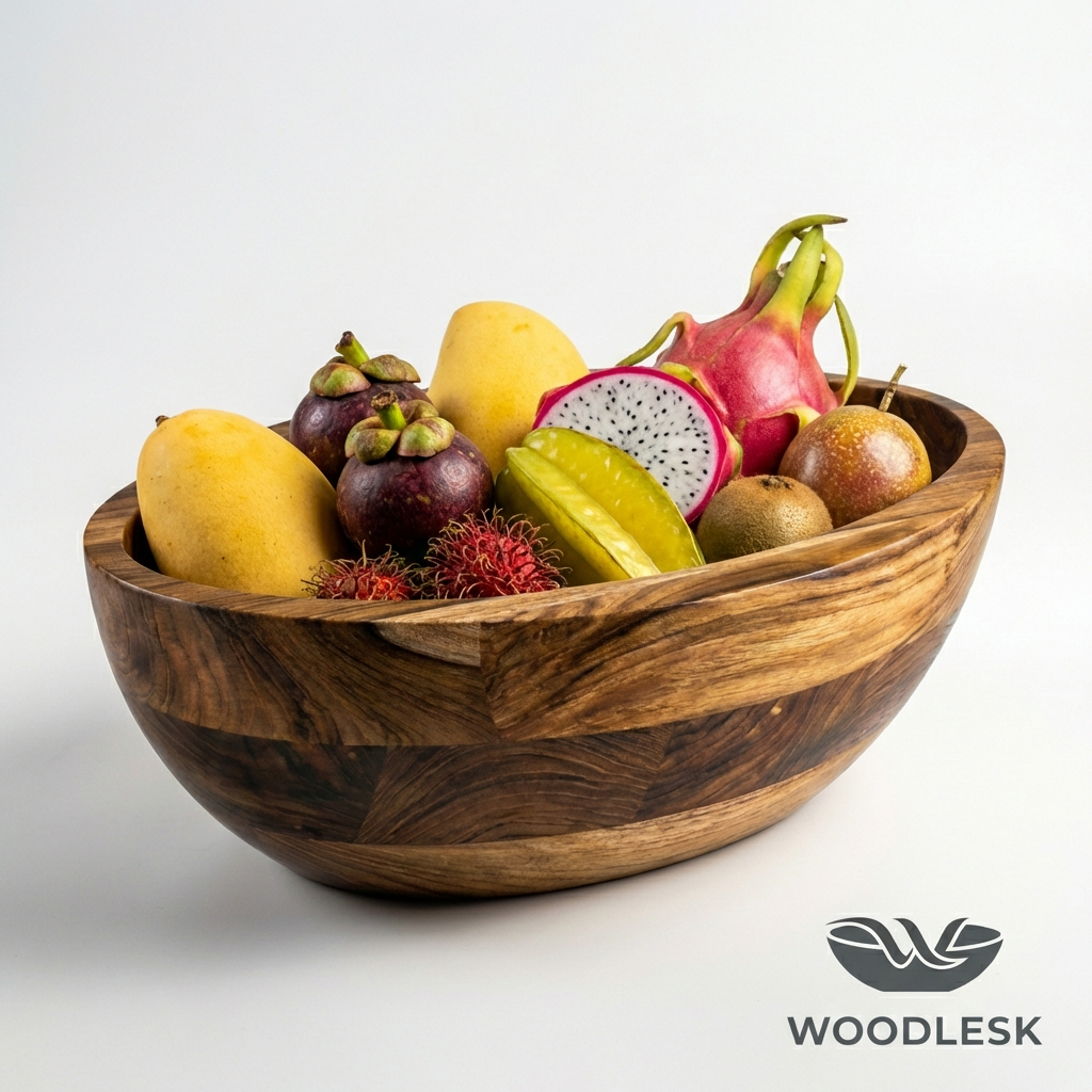 Teak Tide Bowl